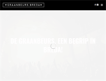 Tablet Screenshot of graanbeurs.nl